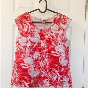 Hawaiian print floral size XL